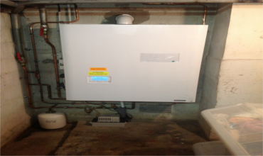 Chaudiere condensation mural 80L avec ballon