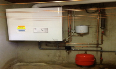 Chaudiere condensation mural 80L avec ballon